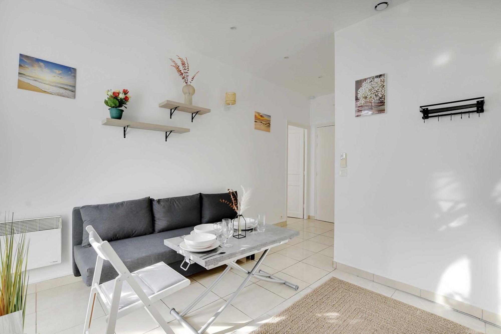 Cozy - 1br-3p - Gare Du Nord Apartment *